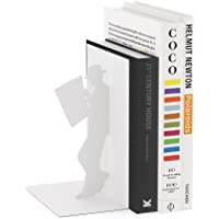 Los mejores  - Balvi Sujeta Libros The Reader Color Blanco Decorativo Metal
